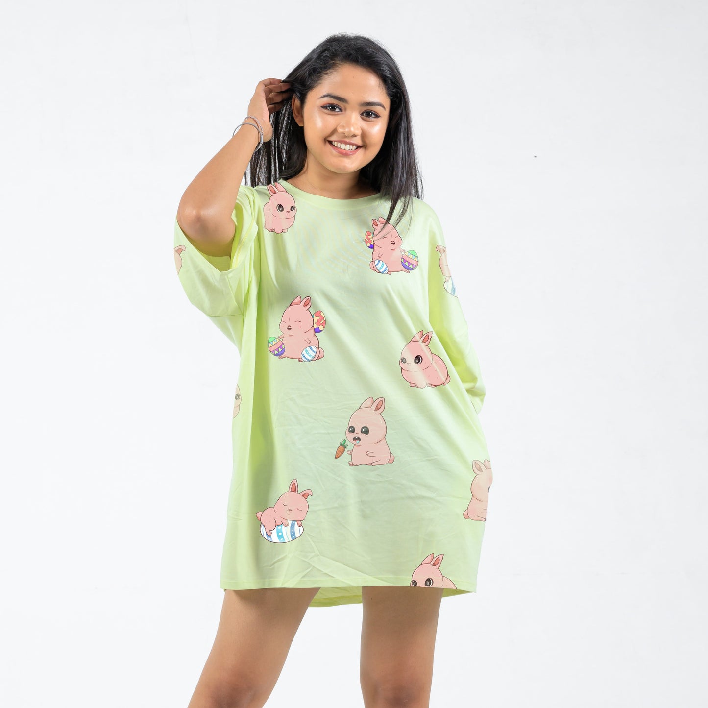 Bunny Bliss Premium Relax Tee (50% OFF)