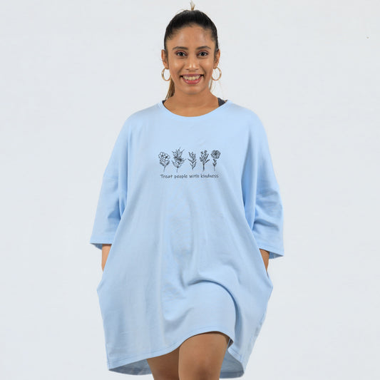 Kindness Blossom Oversized Relax Tee (Pre-Order Now)
