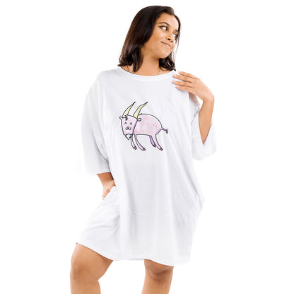 Aries Oversized Relax Tee (Black Friday Offer 70% OFF)