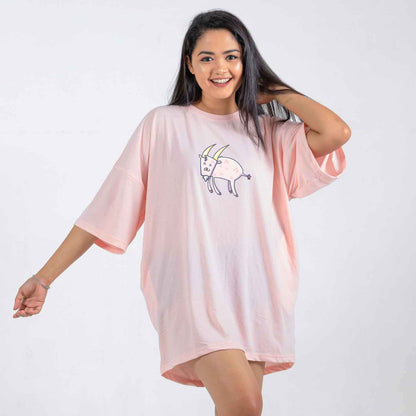 Aries Oversized Relax Tee (Black Friday Offer 70% OFF)