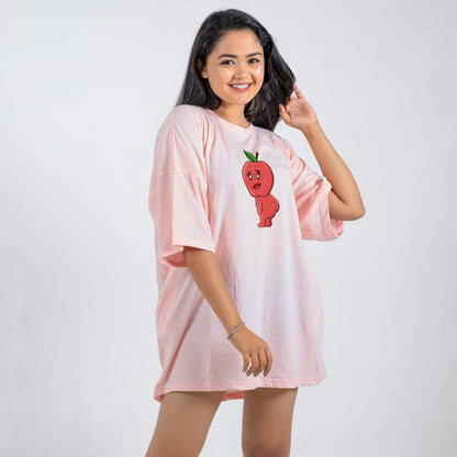 Fit Apple Oversized Relax Tee (Black Friday Offer 70% OFF)