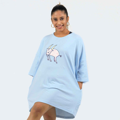 Aries Oversized Relax Tee (Black Friday Offer 70% OFF)