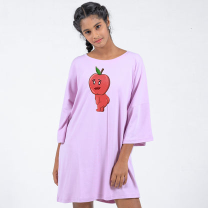 Fit Apple Oversized Relax Tee (Black Friday Offer 70% OFF)