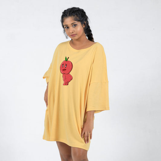 Fit Apple Oversized Relax Tee (Christmas Offer 50% OFF)