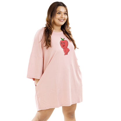 Fit Apple Oversized Relax Tee (Black Friday Offer 70% OFF)