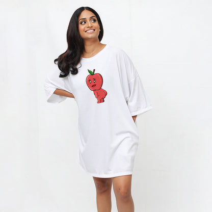 Fit Apple Oversized Relax Tee (Black Friday Offer 70% OFF)