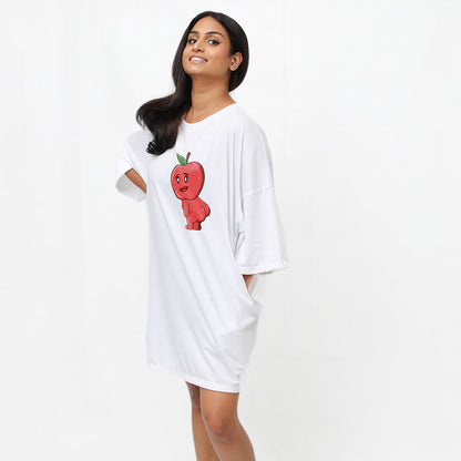 Fit Apple Oversized Relax Tee (Black Friday Offer 70% OFF)