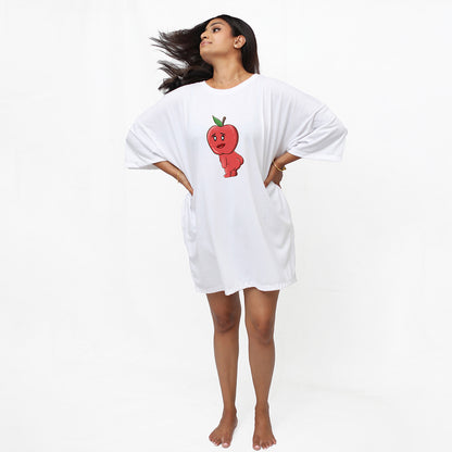 Fit Apple Oversized Relax Tee (Black Friday Offer 70% OFF)